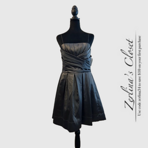 Charlotte Russe mini Fit and Flare Dress Silver Girls 11